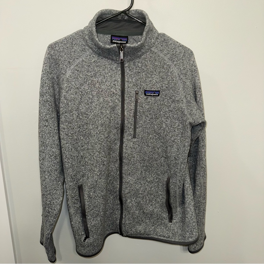 Patagonia Better Sweater Full-Zip Fleece Jacket in Stonewash. Men’s Medium